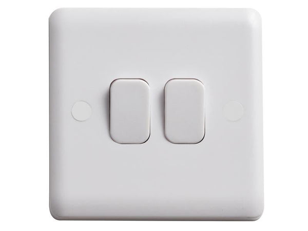 Deta Vimark Light Switch 2-Gang 2-Way – – Now available at MTN Shop UK.