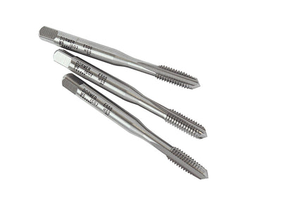 Dormer E500 HSS Coarse Tap Straight Flute 3mm Set of Three – – Now available at MTN Shop UK.