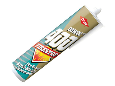Dowsil Firestop 400 Acrylic Sealant White 380ml – – Now available at MTN Shop UK.