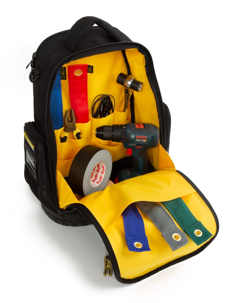 Dirty Rigger Technicians Backpack – The Dirty Rigger Gear Bag has 12 liters of space for tools, tablets, and more. This padded tool bag with shoulder strap is ideal for riggers, construction use, and more. – Now available at MTN Shop UK. - imagen 7
