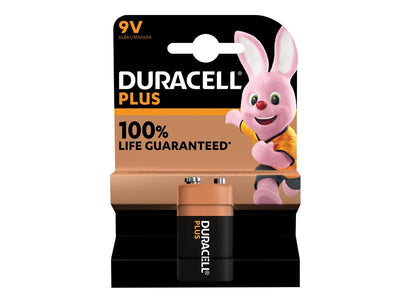 Duracell 9V Plus Power +100% Battery (Single Pack) – – Now available at MTN Shop UK.