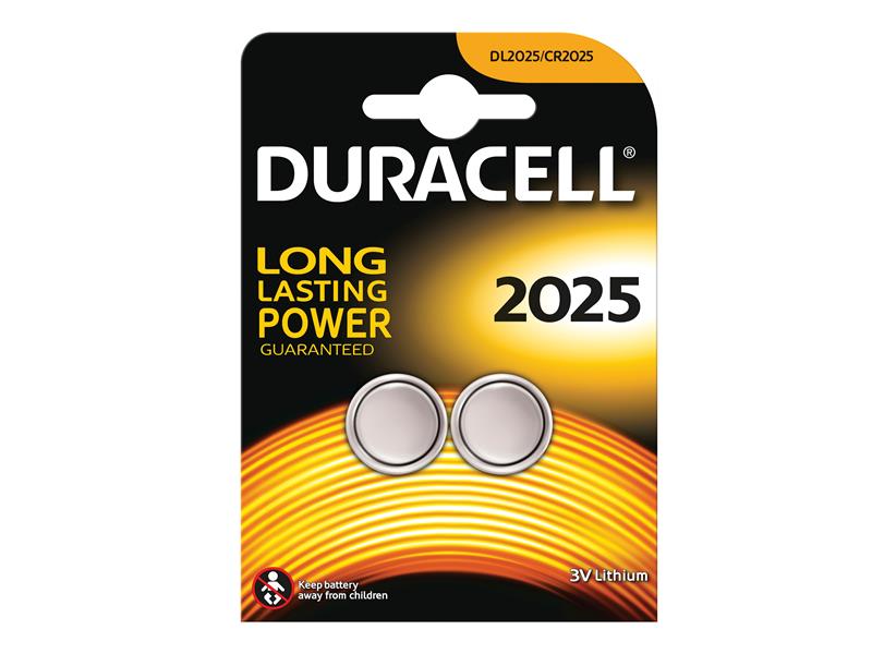 Duracell CR2025 Coin Lithium Battery (Pack 2) – – Now available at MTN Shop UK. - imagen 2