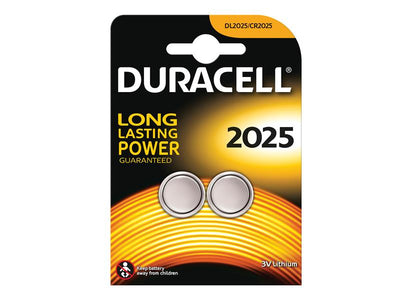 Duracell CR2025 Coin Lithium Battery (Pack 2) – second image