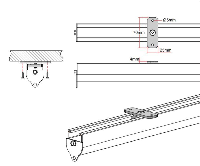Doughty Ceiling Bracket Spec - imagen 4