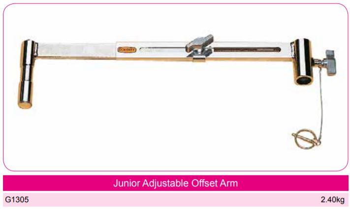 Doughty Junior Arms & Headers – A range of arms & headers fitted with 29mm spigots & receivers. British designed & manufactured lighting support. Give solutions to challenging lighting demands. – Now available at MTN Shop UK. - imagen 2