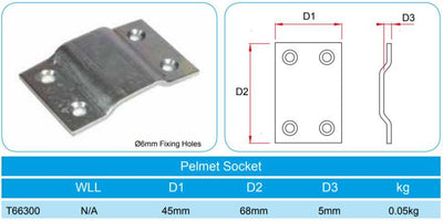 Doughty Scenery Fixings - Pelmet Socket – second image