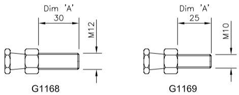 Doughty Supaclamp's Studs (Stainless Steel)- MTN Shop EU - imagen 2