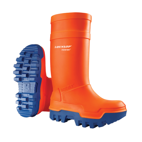 dunlop purofort thermo+ full safety boots (Orange) - imagen 3