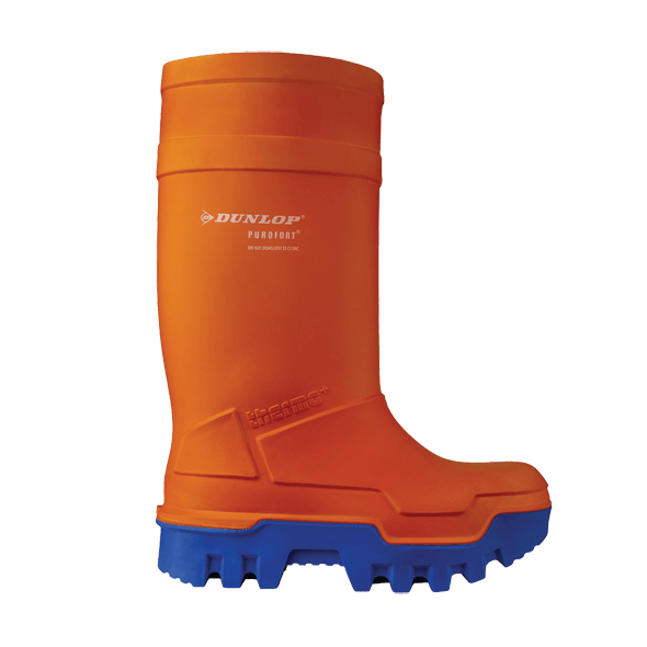 Dunlop Purofort Thermo+ Full Safety Boots – These Dunlop Purofort Thermo Wellies are indispensable when working under severely cold conditions ☃ – Now available at MTN Shop UK.