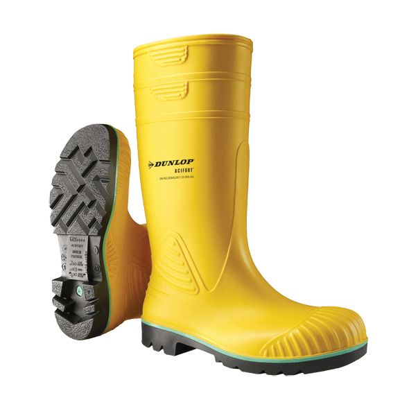 Dunlop Acifort Safety Boots Chemical resistant Heavy duty