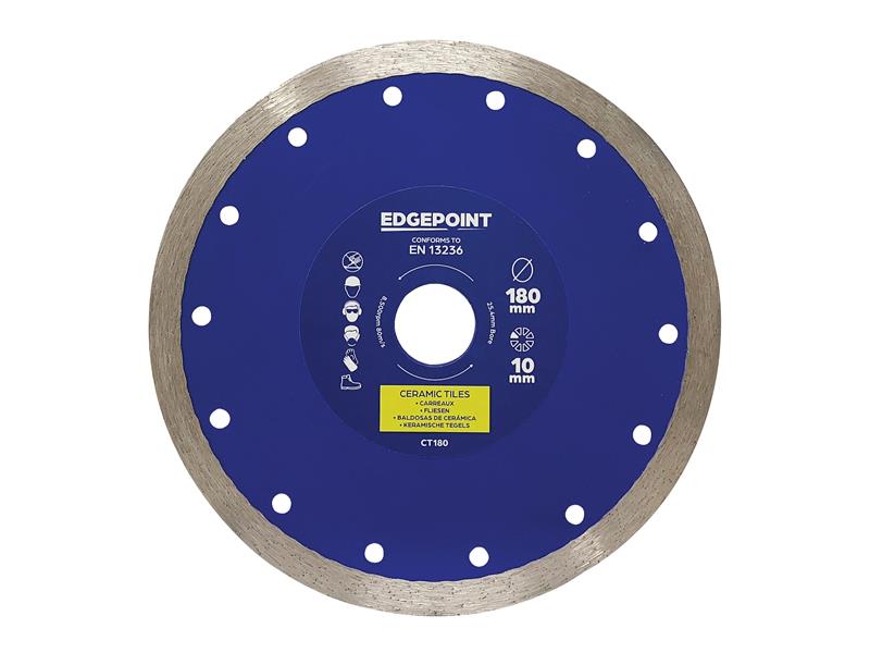 EdgePoint CT180 Tile Cutting Diamond Blade 180mm – – Now available at MTN Shop UK. - imagen 2