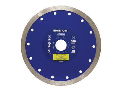 EdgePoint CT180 Tile Cutting Diamond Blade 180mm – – Now available at MTN Shop UK.