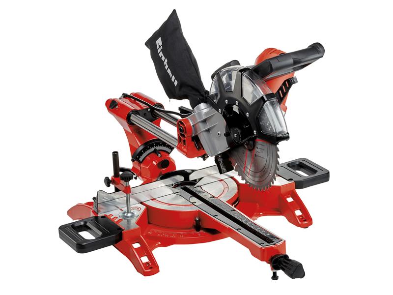 Einhell TC-SM 2534/1 Dual Sliding Mitre Saw 2100W 240V – – Now available at MTN Shop UK. - imagen 2