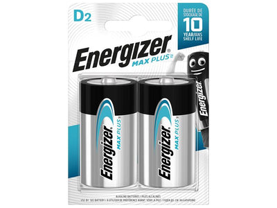 Energizer® MAX PLUS™ D Alkaline Batteries (Pack 2) – – Now available at MTN Shop UK.