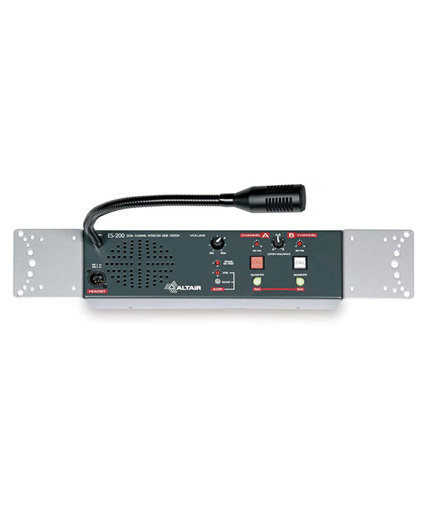 Intercom station with adjusted multi purpose rack ears - imagen 2
