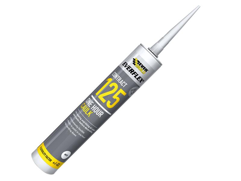 Everbuild One Hour Caulk 125 White 380ml – – Now available at MTN Shop UK. - imagen 2
