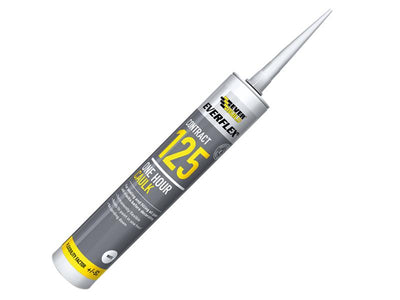 Everbuild One Hour Caulk 125 White 380ml – – Now available at MTN Shop UK.