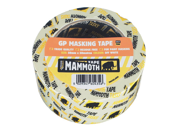 Everbuild Mammoth Retail Masking Tape 19mm x 50m – – Now available at MTN Shop UK.