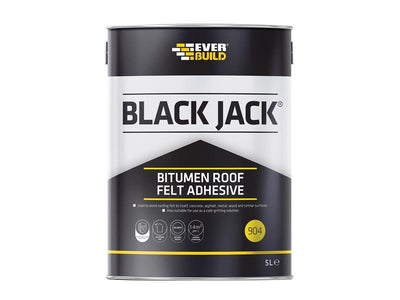 Everbuild Black Jack® 904 Bitumen Roof Felt Adhesive 5 litre – – Now available at MTN Shop UK.