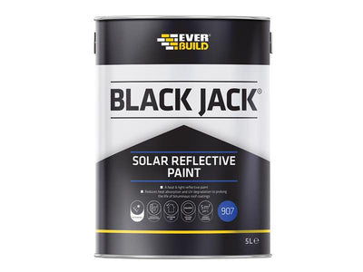 Everbuild Black Jack® 907 Solar Reflective Paint 5 litre – – Now available at MTN Shop UK.