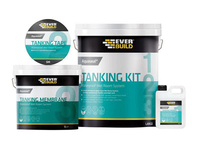 Everbuild Aquaseal Wet Room System Kit 4.5m² – – Now available at MTN Shop UK.
