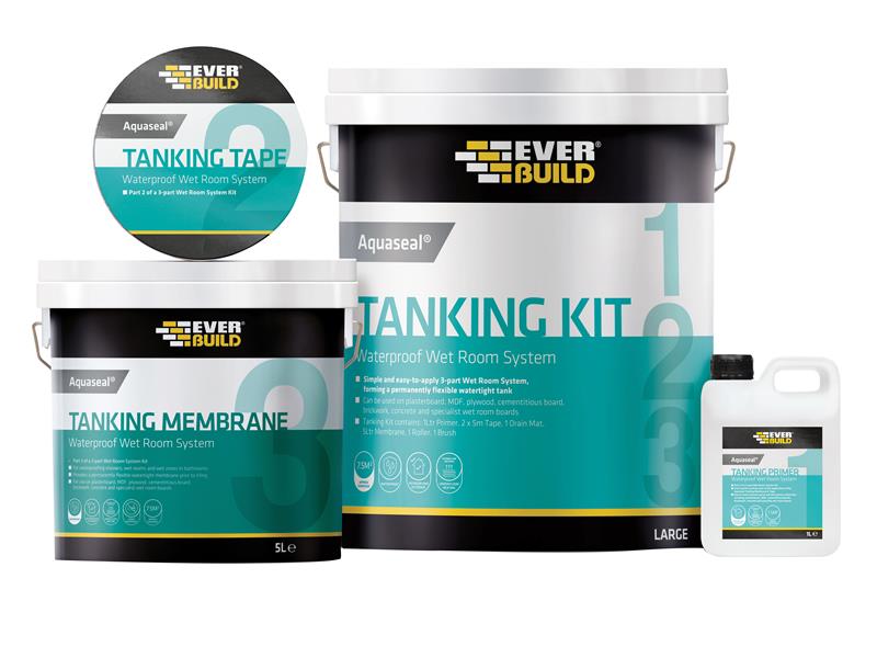Everbuild Aquaseal Wet Room System Kit 7.5m² – – Now available at MTN Shop UK. - imagen 2