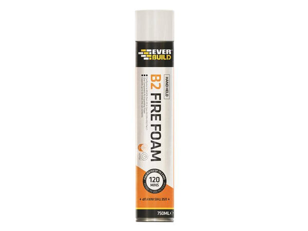 Everbuild Fire Foam B2 Hand Grade Aerosol 750ml – – Now available at MTN Shop UK.
