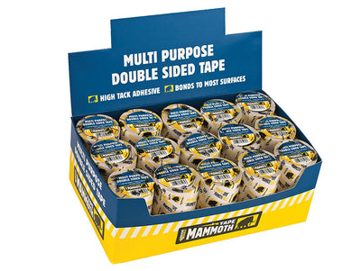 Everbuild Double-Sided Tape 50mm x 5m Display 30 Pieces – – Now available at MTN Shop UK.