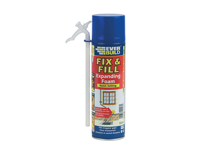 Everbuild Fix & Fill Expanding Foam 500ml – – Now available at MTN Shop UK. - imagen 2
