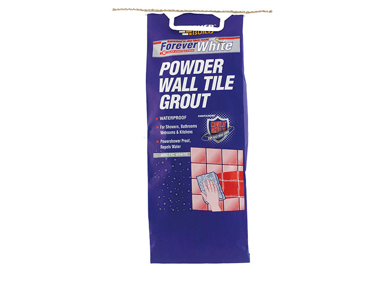 Everbuild Forever White Powder Wall Tile Grout 3kg – – Now available at MTN Shop UK. - imagen 2