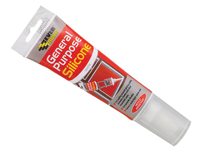 Everbuild General Purpose Easi Squeeze Silicone Sealant White 80ml – – Now available at MTN Shop UK.
