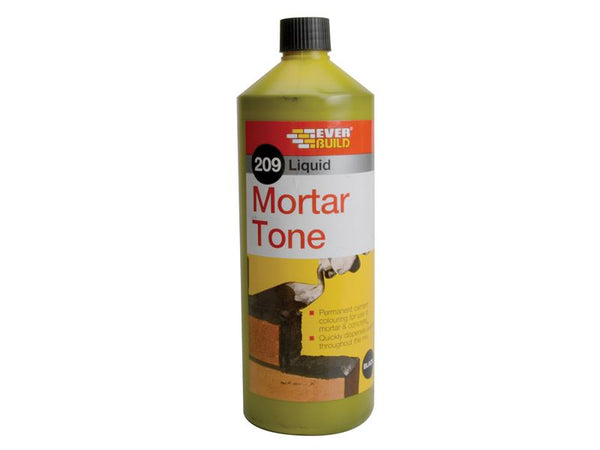 Everbuild 209 Liquid Mortar Tone Black 1 litre – – Now available at MTN Shop UK.