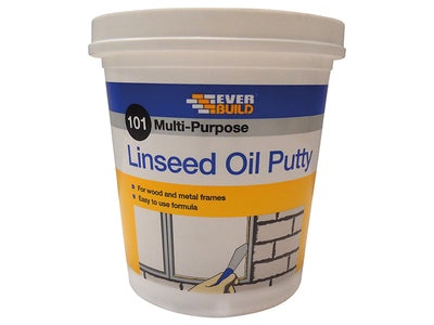 Everbuild 101 Multi-Purpose Linseed Oil Putty Natural 2kg – – Now available at MTN Shop UK.
