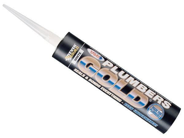 Everbuild Plumber's Gold White 290ml – – Now available at MTN Shop UK.