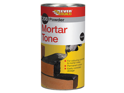 Everbuild 208 Powder Mortar Tone Black 1kg – – Now available at MTN Shop UK.