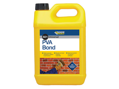 Everbuild 501 Universal PVA Bond 5 litre – – Now available at MTN Shop UK.