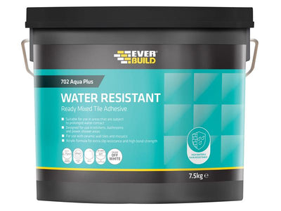 Everbuild 702 Water Resistant Tile Adhesive 16kg/10 litre – – Now available at MTN Shop UK.