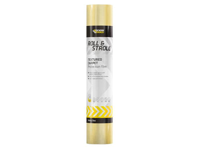 Everbuild Roll & Stroll Textured Non-Slip Carpet Protector 600mm x 75m – – Now available at MTN Shop UK.