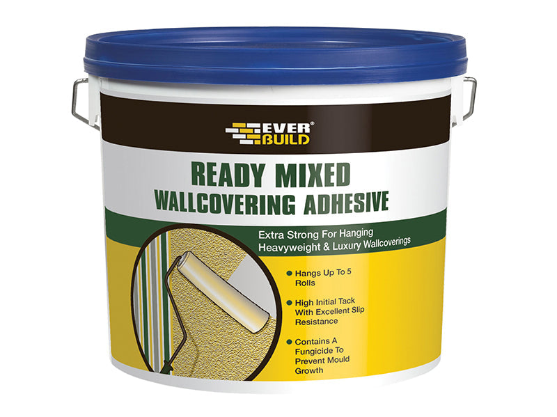 Everbuild Ready Mixed Wallcovering Adhesive 4.5kg – – Now available at MTN Shop UK. - imagen 2