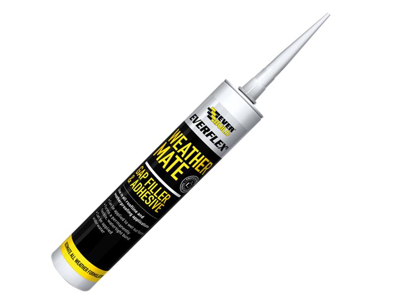 Everbuild Weather Mate Multi-Use Gap Filler & Adhesive White 295ml – – Now available at MTN Shop UK. - imagen 2