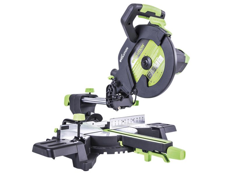 Evolution F255SMS TCT Multi-Material Sliding Mitre Saw 255mm 1600W 240V – – Now available at MTN Shop UK. - imagen 2
