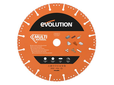 Evolution Multi-Material Diamond Demolition Disc Cutter Blade 230 x 22.2mm – – Now available at MTN Shop UK.