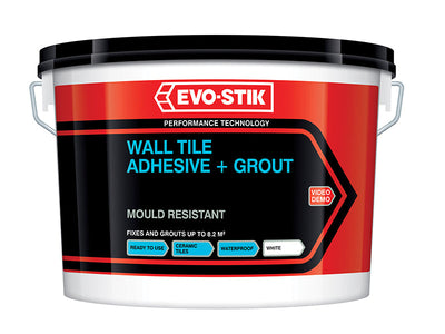 EVO-STIK Mould Resistant Wall Tile Adhesive & Grout 5 litre – – Now available at MTN Shop UK.