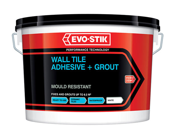 EVO-STIK Mould Resistant Wall Tile Adhesive & Grout 5 litre – – Now available at MTN Shop UK.