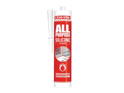 EVO-STIK 112896 All Purpose Flex Silicone Sealant Clear C20 – – Now available at MTN Shop UK.