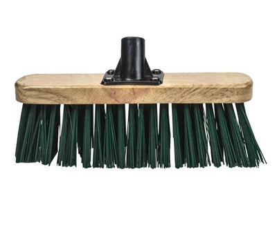 Stiff Green Broom Head