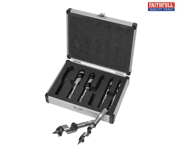 Stubby Combination Wood Auger Bit Set - imagen 2