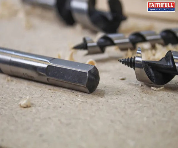 Stubby Combination Wood Auger Bit Set - imagen 4