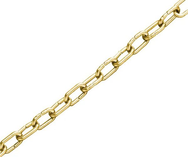 Clock Chain Polished Brass