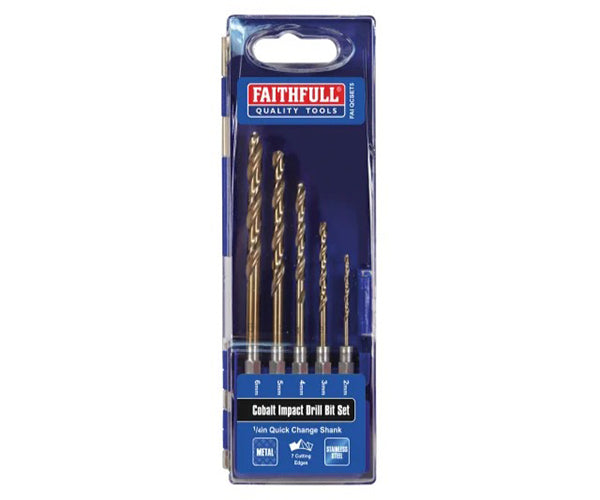 Cobalt Quick-Change Impact Drill Bit